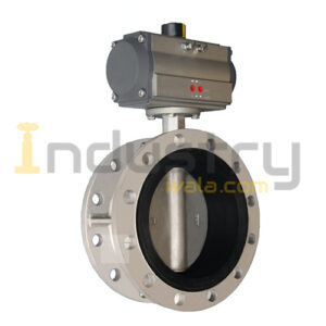 double flange butterfly valve