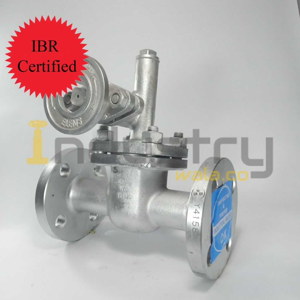 Cast Steel Ibr Certified Blow Off Valve Flange End Industrywala